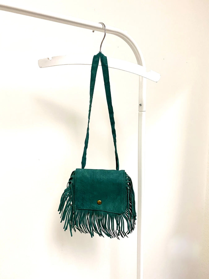 Fringe Crossbody kids purse