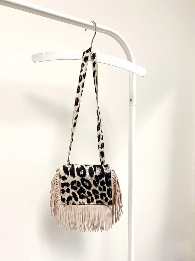 Fringe Crossbody kids purse