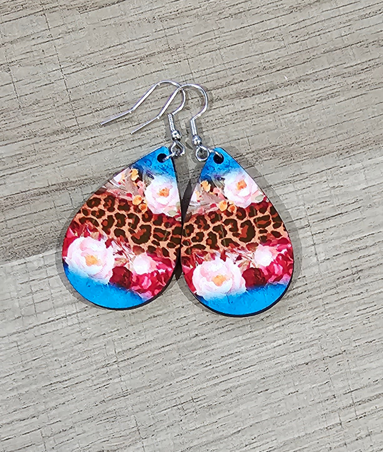 Floral Teardrop Earring