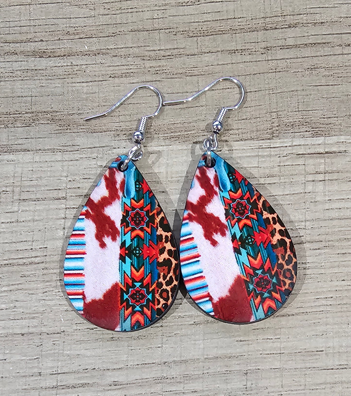 Western Teardrop Earring